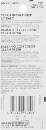 CoverGirl Clean Fresh 400 You're the Pom Tinted Lip Balm Perspective: back