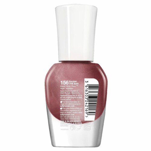 Sally Hansen® Good.Kind.Pure.™ 156 Raisin' the Bar Nail Polish Perspective: back