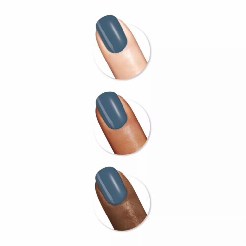 Sally Hansen Insta-Dri Nail Polish - Time to Indi-go Perspective: back