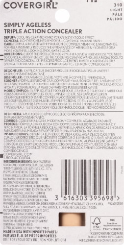 CoverGirl Simply Ageless Light Triple Action Concealer Perspective: back