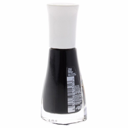 Sally Hansen® Insta-Dri® Pride Nail Polish - Raven Midnight Perspective: back