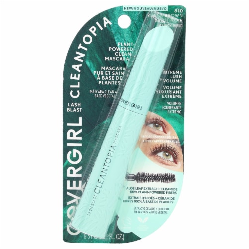 CoverGirl Cleantopia Black/Brown Mascara Perspective: back