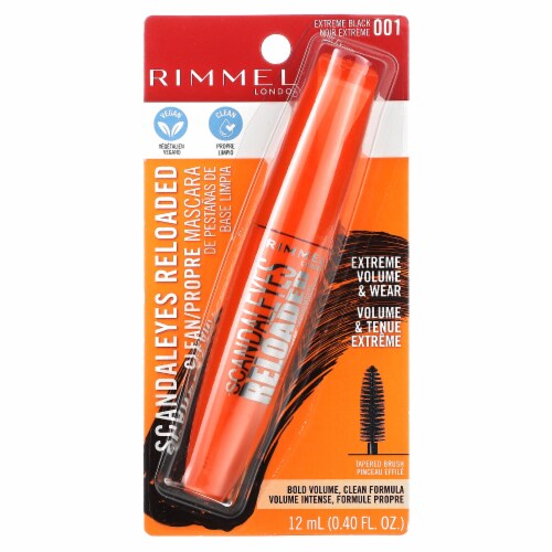 Rimmel Scandaleyes Reloaded Mascara - 001 Extreme Black Perspective: back