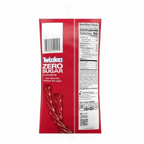 Sugar Free Strawberry Twizzler Twists Licorice Set of 2 Perspective: back