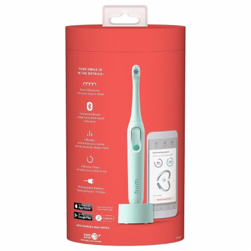 Colgate hum Smart Electric Toothbrush with Timer 1.06 Pounds Green 1 King Soopers