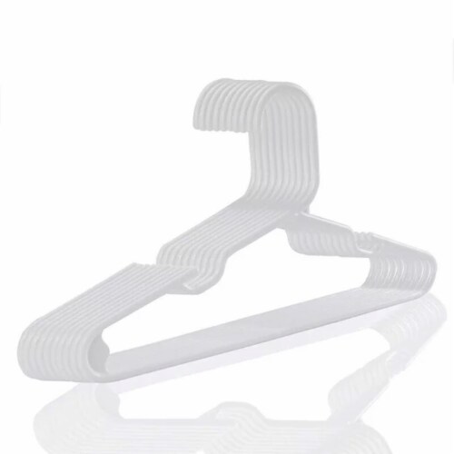 Kitcheniva Heavy Duty Non Slip White Hangers - 20 Pack, 20 - Kroger