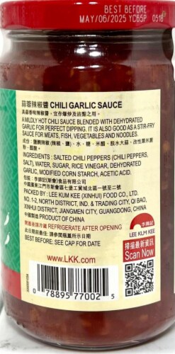 Lee Kum Kee Chili Garlic Sauce - 3 Pack Perspective: back
