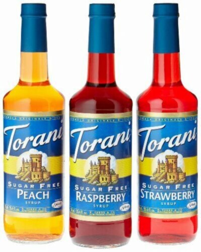 Torani Sugar Free Flavoring Syrup - Almond Roca Perspective: back
