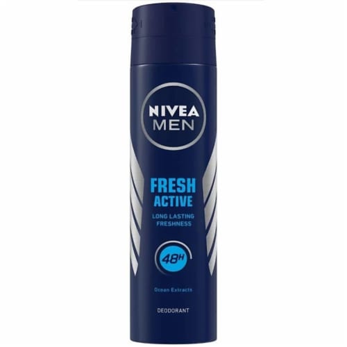 Nivea Men Deodorant Spray 150mL 6 Pack - Fresh Active Perspective: back