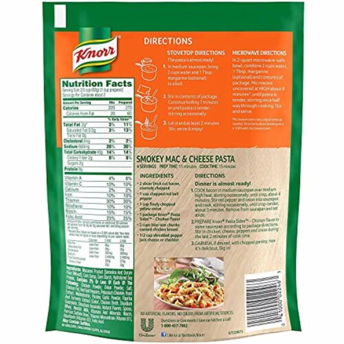 Knorr Pasta Side Dish Chicken 4.3oz - Pack of 12 Perspective: back