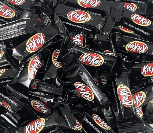 KitKat Miniatures Dark Chocolate Candy Bars - 2 Lbs Perspective: back