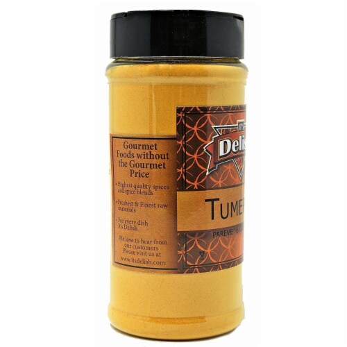 Its Delish Ground Turmeric 6 oz Perspective: back