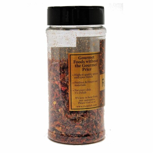 Its Delish Dried Red Bell Peppers 3 oz Perspective: back