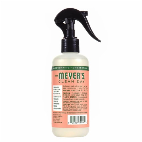 Mrs Meyers Clean Day Room Freshener 8oz Pack of 3 - Geranium Scent Perspective: back
