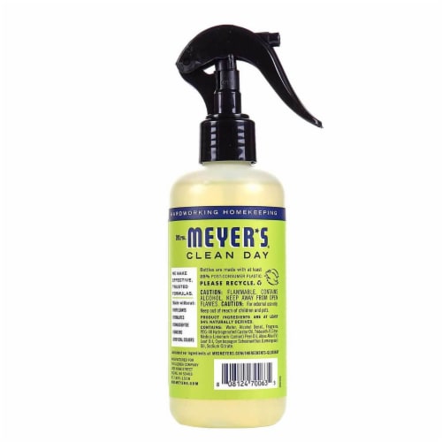 Mrs Meyers Clean Day Room Freshener 8oz Pack of 6 - Lemon Verbena Perspective: back