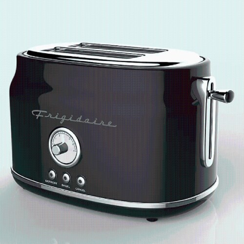 Frigidaire Retro Extra Wide 2 Slice Toaster