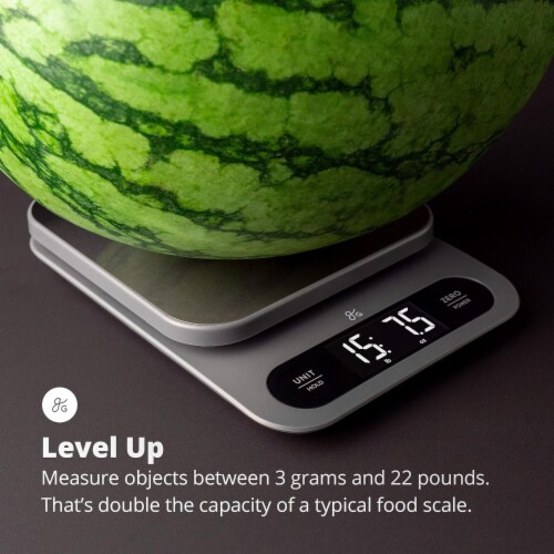 Greater Goods Digital Display Food Scale Perspective: back