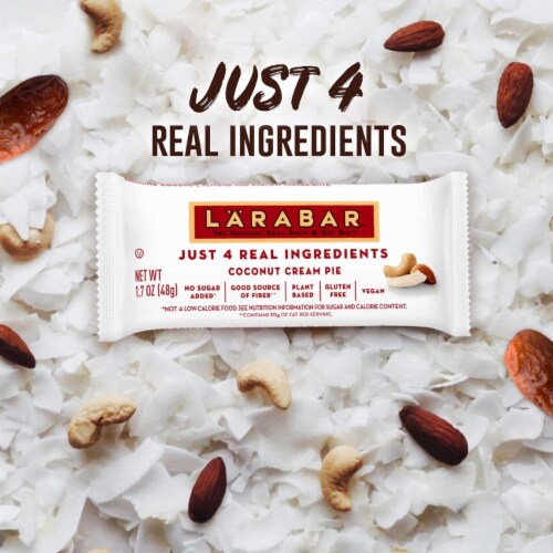 Larabar 1.6 Oz Coconut Cream Pie Perspective: back