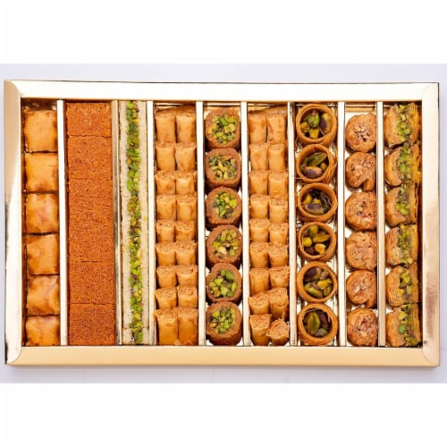 Alreef Assorted Mediterranean Baklava 800g (70-80PCS) Perspective: back