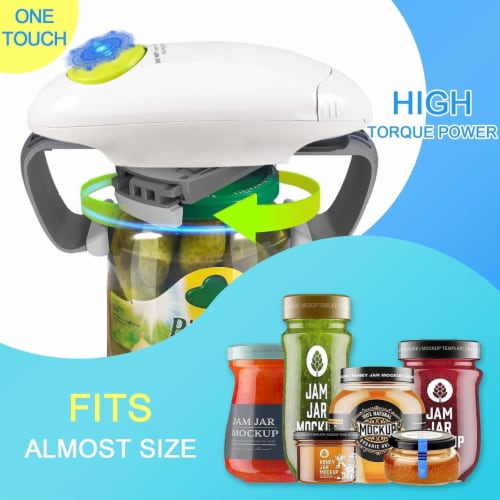 Automatic Electric Jar Opener Perspective: back