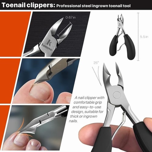 konovo Clippers for Seniors Thick Toenails 1 Gerbes Super Markets