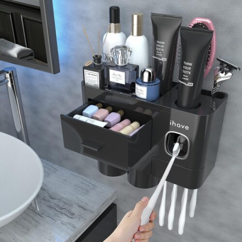 Toothbrush and toothpaste holder discount