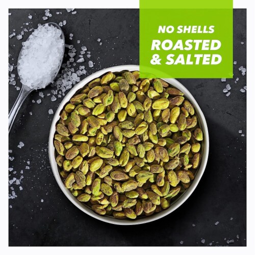 Wonderful Pistachios No Shells, Roasted & Salted Nuts, 24 Ounce Resealable Bag, Good Source o Perspective: back