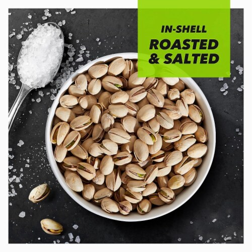 Wonderful Pistachios Roasted and Salted Nuts In Shell, (Pack of 9) Perspective: back