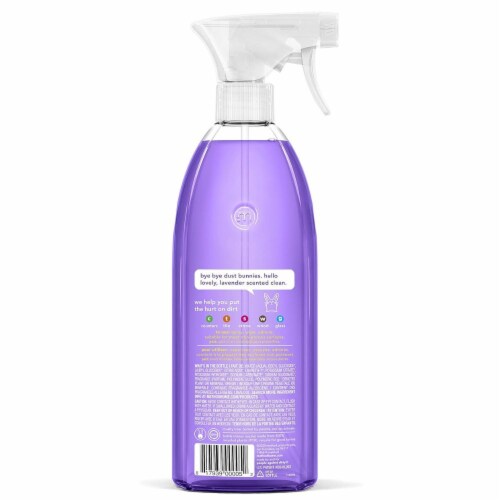 Method All-Purpose Cleaner Spray, French Lavender, 28 oz Spray Bottles, (Pack of 4) Perspective: back