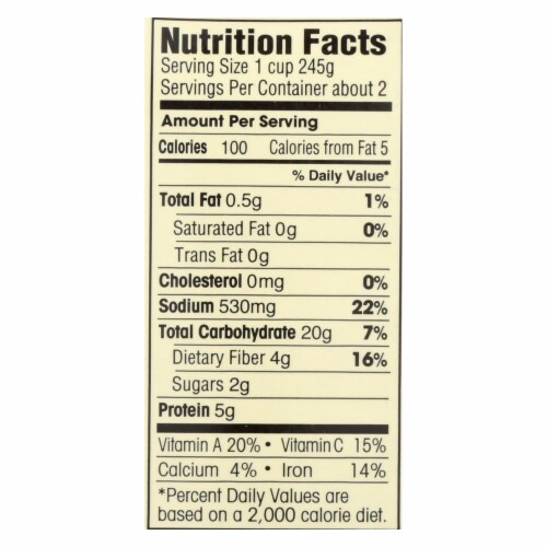Dr. McDougall's Organic Tortilla Soup - Case of 6 - 18 oz. Perspective: back
