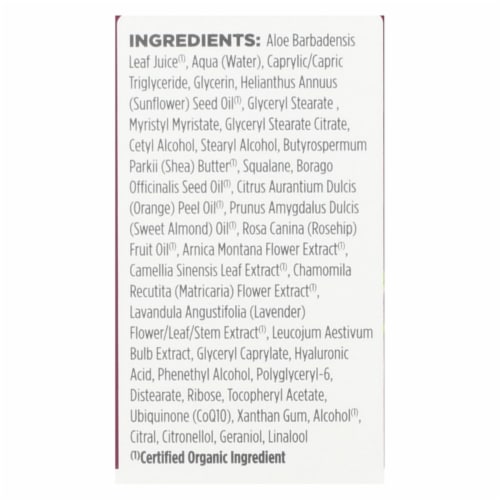 Avalon Organics CoQ10 Wrinkle Defense Night Creme - 1.75 fl oz Perspective: back