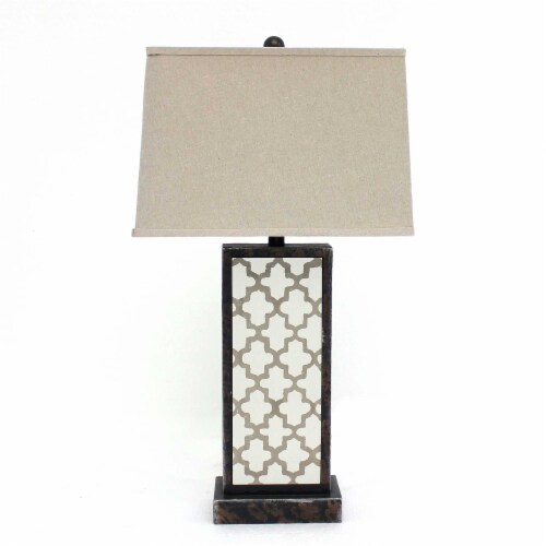 5.25 X 8 X 30 Bronze Rock Floral Base - Table Lamp 5.25 X 8 X 30 Bronze Rock Floral Base - Table Lamp