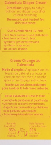 Weleda Calendula Diaper Rash Cream Perspective: back