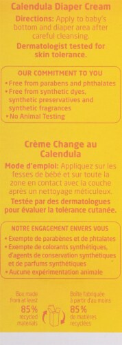 Weleda Calendula Diaper Rash Cream Perspective: back