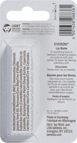 Weleda Everon Lip Balm Perspective: back