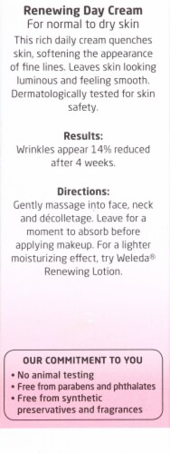 Weleda Wild Rose Renewing Day Cream Perspective: back