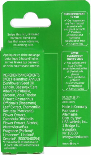 Weleda Skin Food Lip Butter Perspective: back