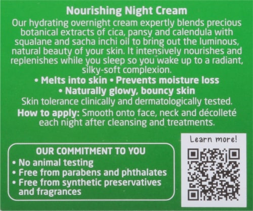 Weleda Skin Food Face Care Night Cream Perspective: back