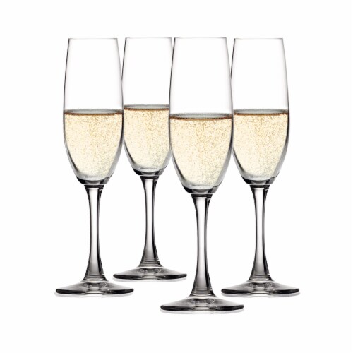 Spiegelau Wine Lovers Champagne Flute Set Perspective: back