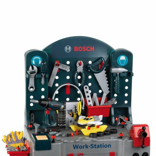 Theo Klein Bosch Jumbo Work Station Workbench Premium DIY Children s Toy Toolset 1 Piece Fry s Food Stores