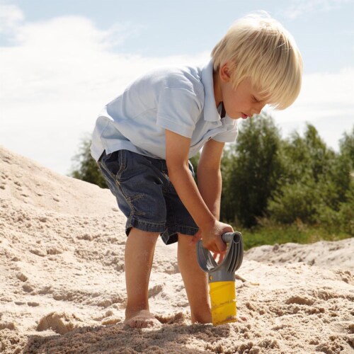HABA Sand Drill - Yellow Perspective: back