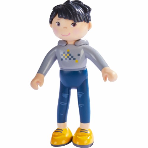 HABA Little Friends Liam 3.75 Boy Dollhouse Toy Figure with Black Hair 1 each Harris Teeter