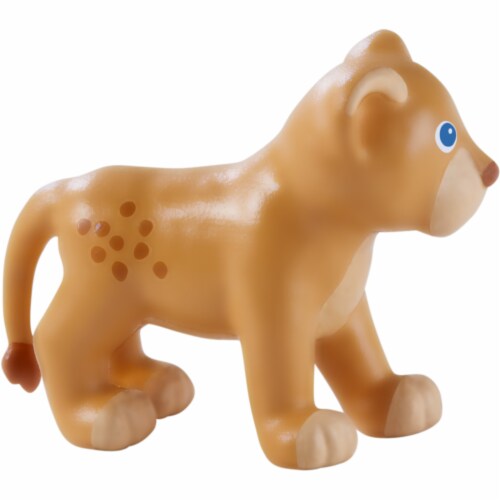 HABA Little Friends Lion Cub - Chunky Plastic Zoo Animal Toy Figure (2 ...