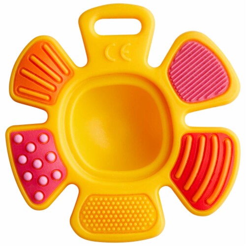 HABA Popping Flower Silicone Teething & Clutching Toy Perspective: back