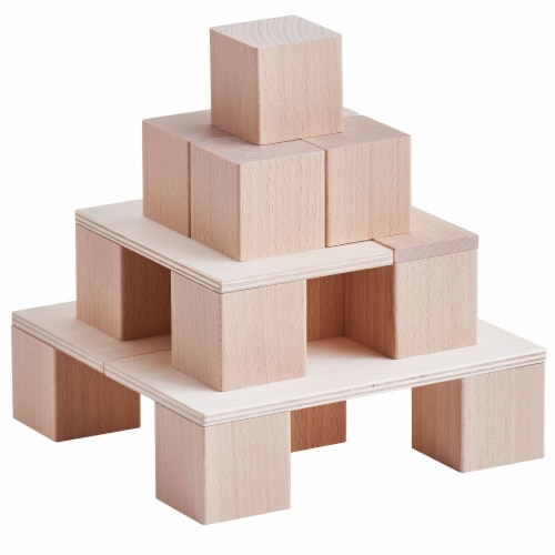 HABA Clever Up! Building Block System 1.0 (Made in Germany) Perspective: back