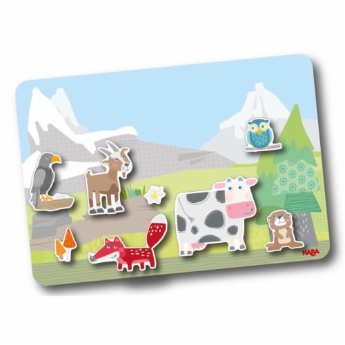HABA World of Animals Magnetic Game Box Perspective: back