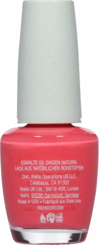 OPI Big Bloom Energy Natural Lacquer Nail Polish Perspective: back
