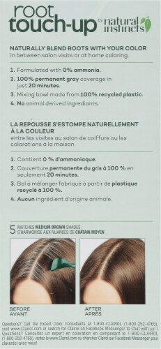 Clairol Root Touch Up Brown Permanent Hair Color - 5 Medium Perspective: back