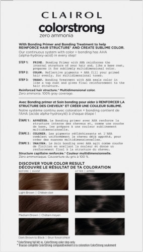 Clairol Colorstrong Hair Color Hawaii - Black Perspective: back