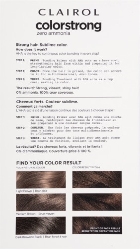 Clairol Color Strong Hair Color Rome - Light Brown Perspective: back